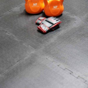 The "Armor-Lock" tiles are perfect if you want to turn your basement into a home gym