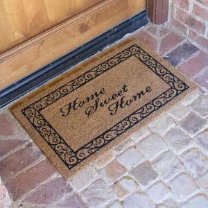 Check out our "Home Sweet Home" natural coir doormat by clicking the image above!