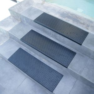 Click the image above to check out our durable "Diamond-Plate" rubber stair mats!